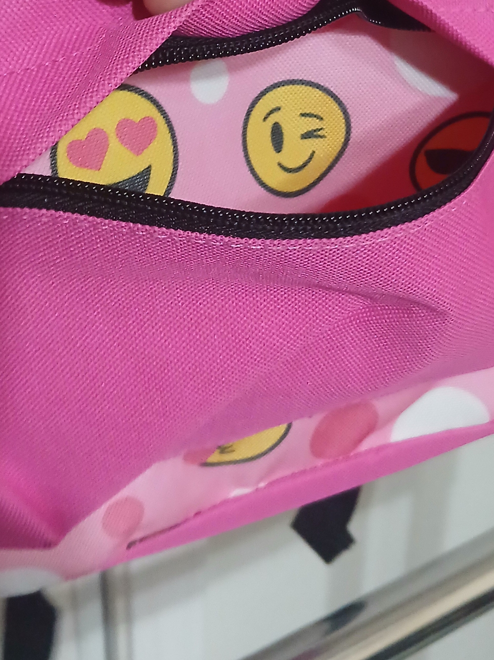 Emoji Pink Kids Backpack